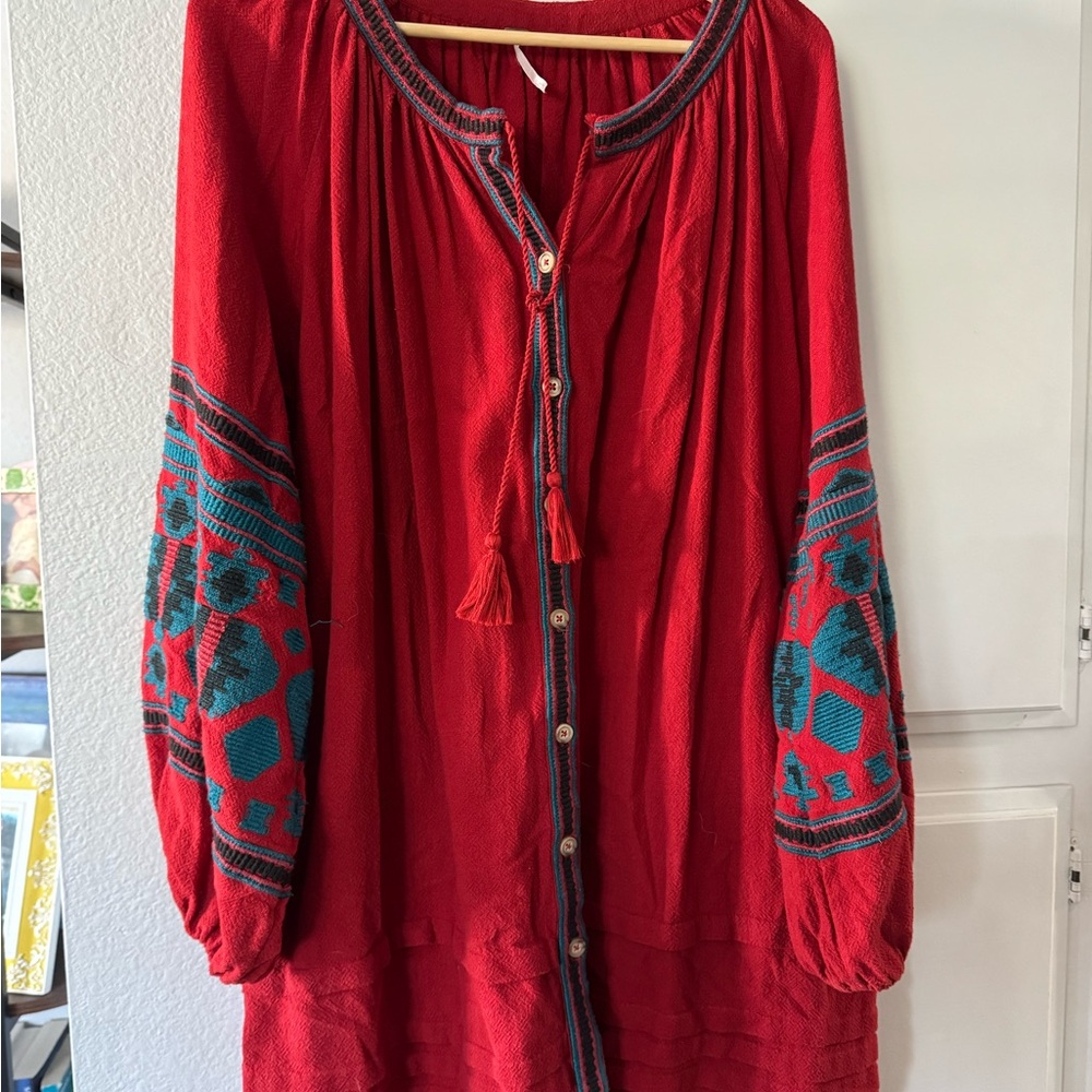 Free People dresses and tunics, all in great shape, sizes noted in photos